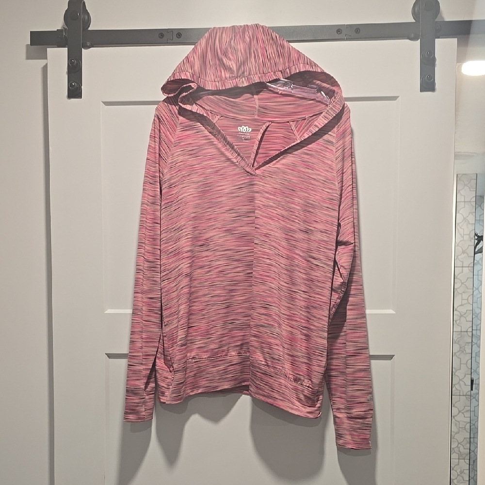 Maurices Pink Hooded Top